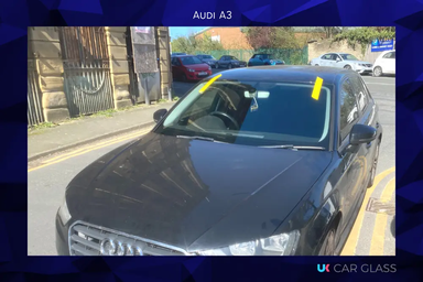 Audi A3 windscreen in Rotherham